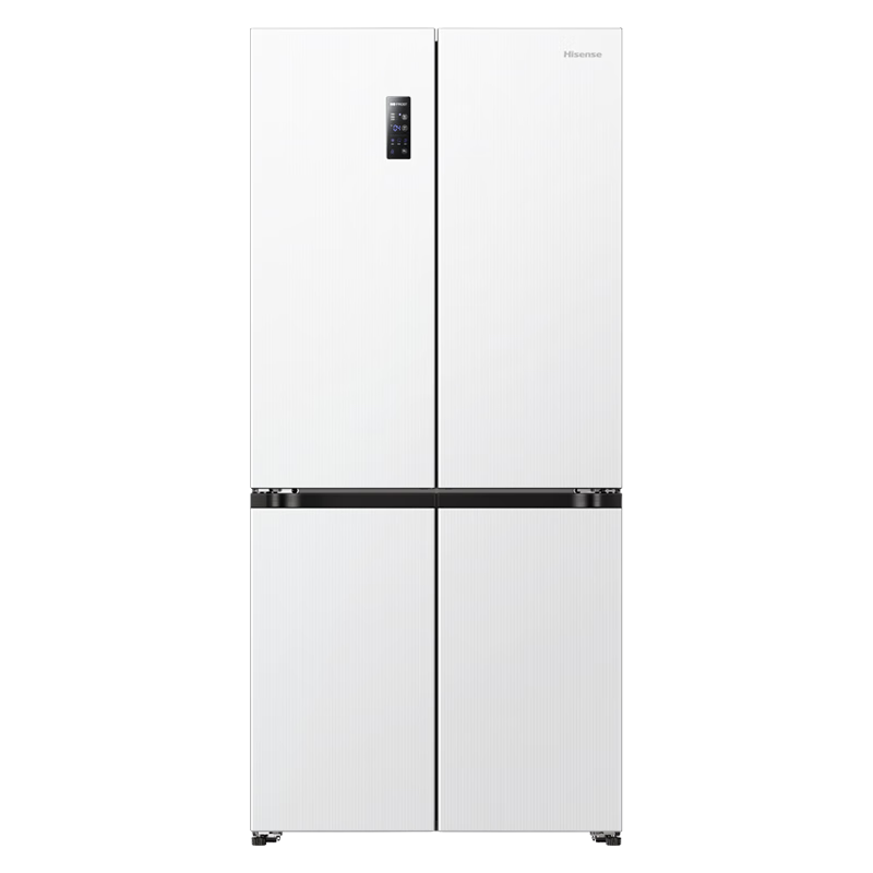 618预售、Hisense 海信 零距离嵌入式500升 十字对开四开门冰箱 BCD-500WMK1PU 白色