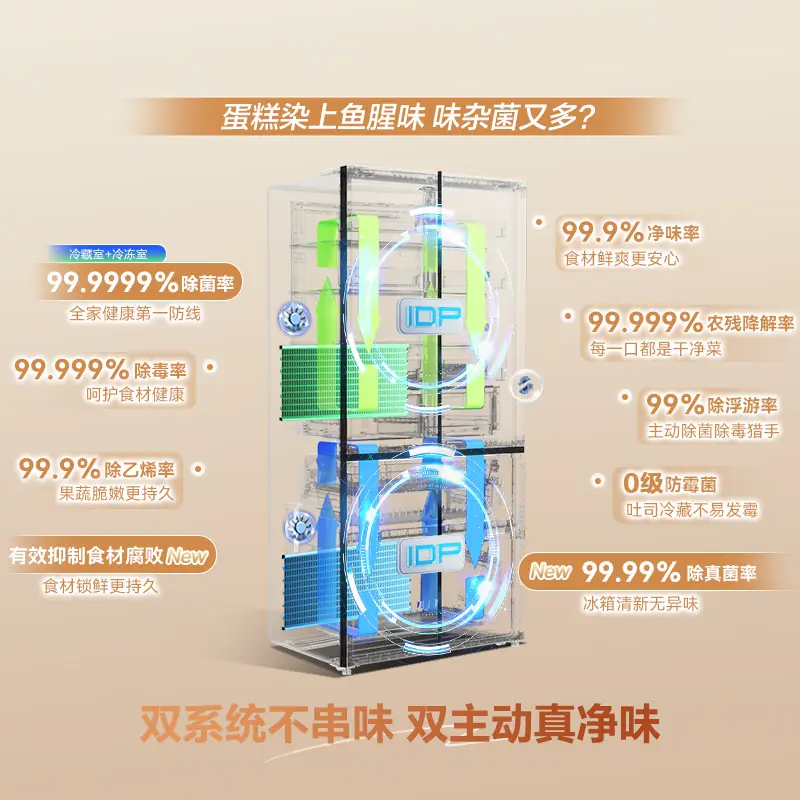 容声 战神系列 BCD-556Q30CQLBJ 风冷十字门冰箱 556L 星辰灰 2549元 - 线报酷