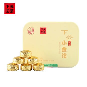 下关沱茶 普洱茶 普洱生茶 便携沱茶 2023年下关小金沱36g/盒（12粒*3g ￥14.35