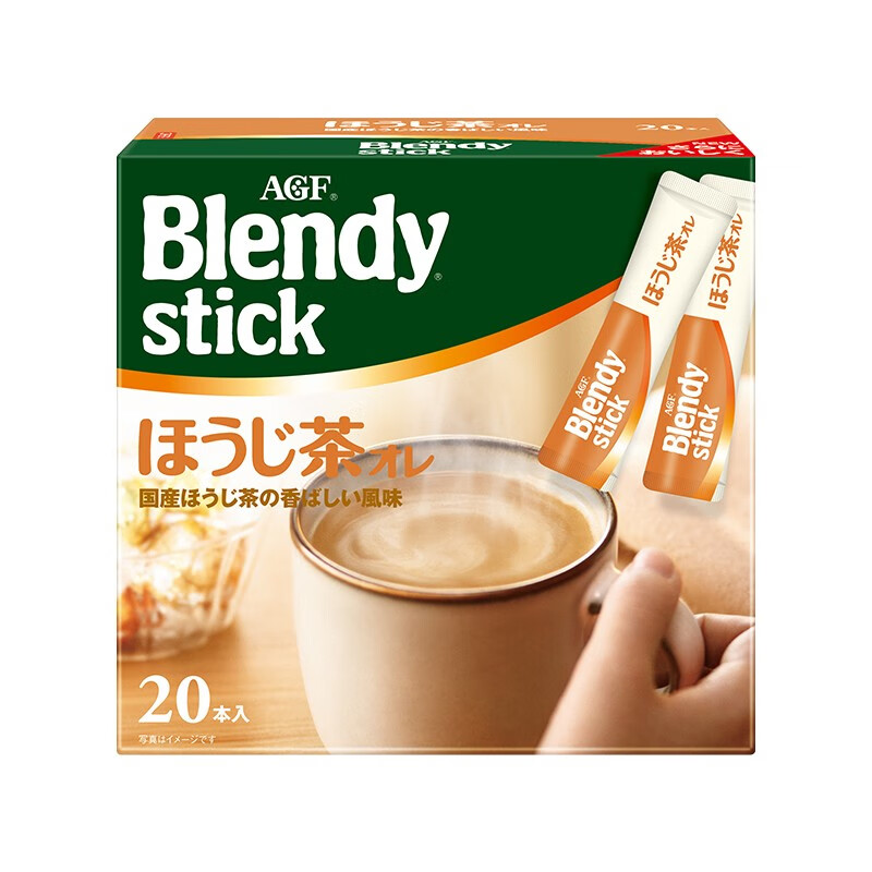 AGF Blendy牛奶速溶咖啡 新版咖啡 日本原装进口 烘焙茶欧蕾20条 23元（需买3件