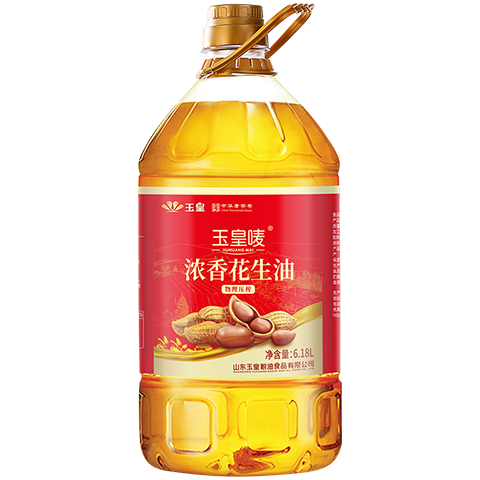 玉皇 物理压榨浓香花生油6.18L 京东自营食用油山东莒南 83.52元（需买2件，