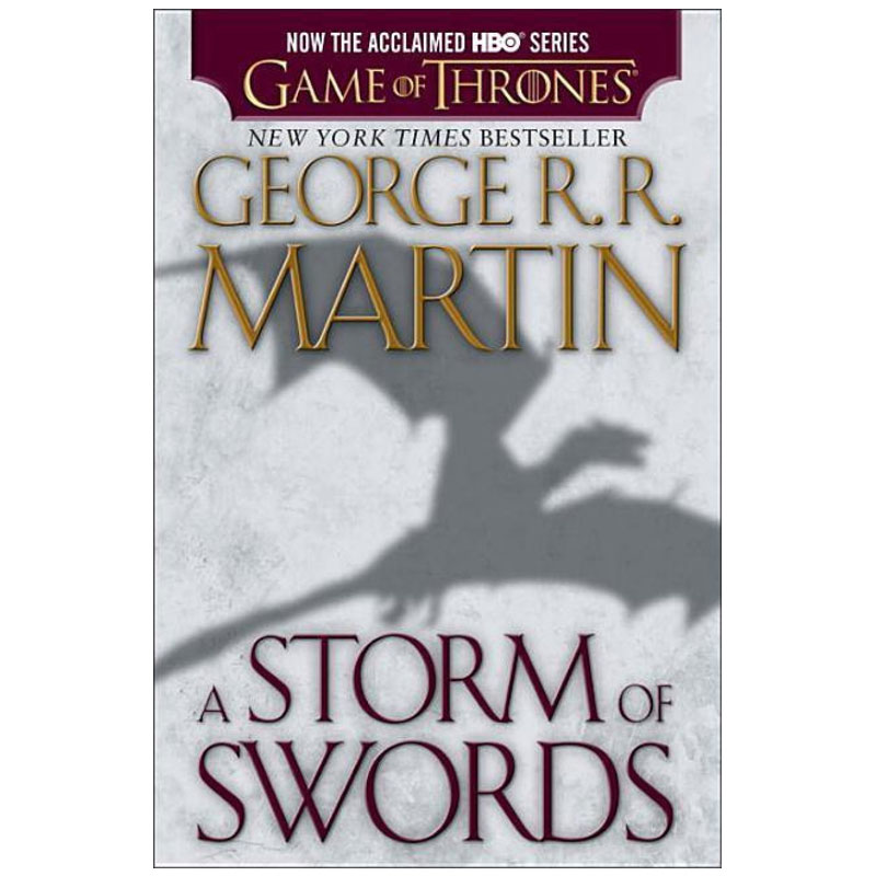 A Storm of Swords 冰与火之歌Ⅲ 冰雨的风暴 权力的游戏英文原版 50.4元