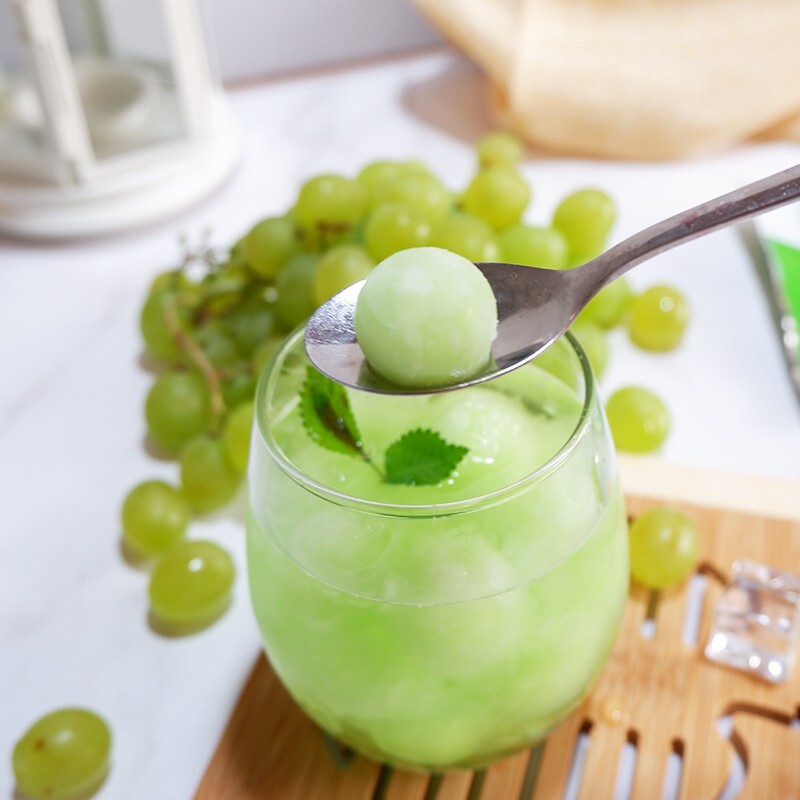 中街冰点since1946冰沙青提青提口味雪泥果实般新口感72克6袋家庭装