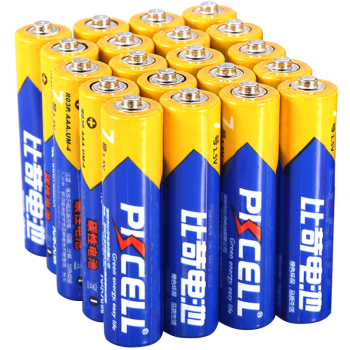PKCELL 比苛 电子玩具碳性环保耐用电池 5号+7号各20粒 共40粒装 ￥11.5