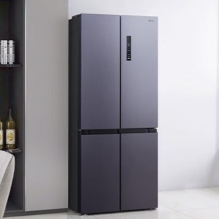 618预售、PLUS会员：华凌 美的冰箱出品551十字对开一级能效双变频冰箱HR-551WS
