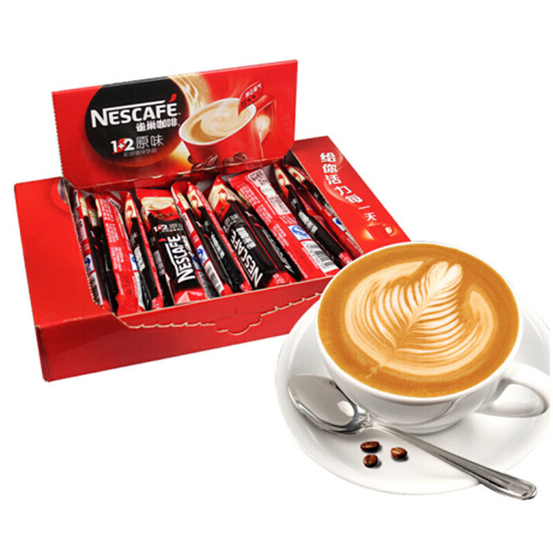 Nestlé 雀巢 1+2 即溶咖啡饮品 原味 30条 450g 44.9元（需用券）