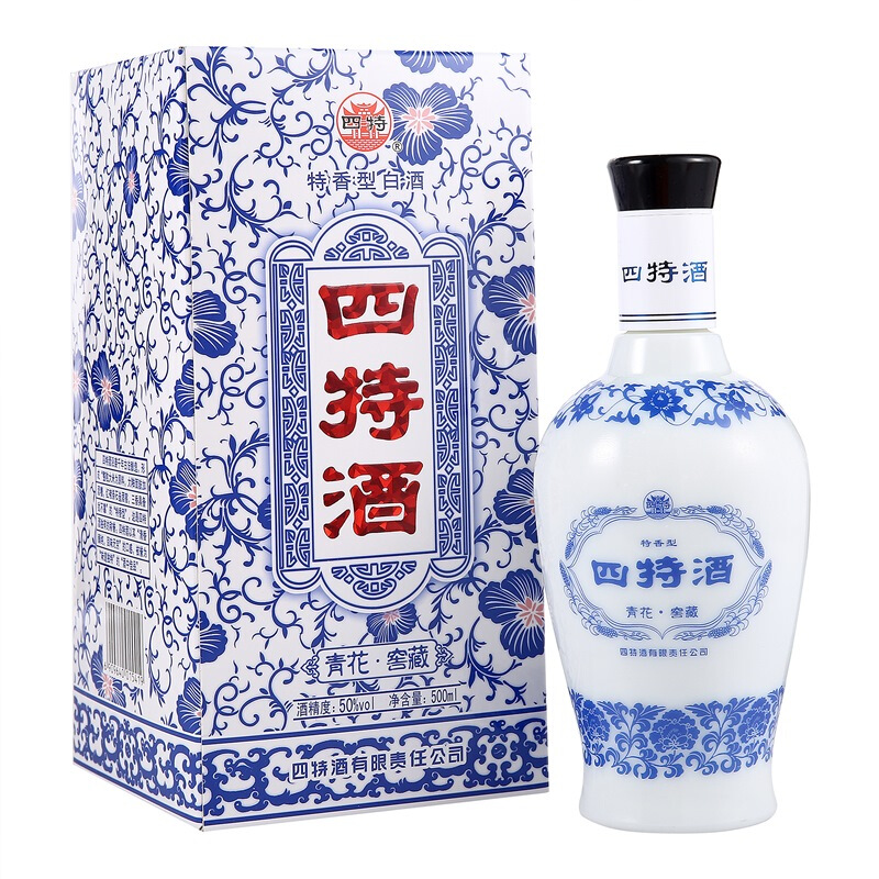 88VIP：四特酒 四特 青花窖藏 50%vol 特香型白酒 35.81元