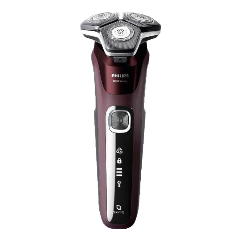 飞利浦 蜂巢5系列 S5831 电动剃须刀 酒红色 359.29元