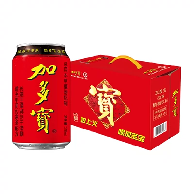 加多宝 凉茶饮料 310ml*12/箱 礼盒 21.18元