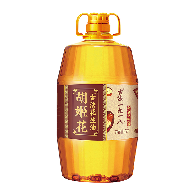 88VIP：胡姬花 古法一九一八花生油 5L 151.91元