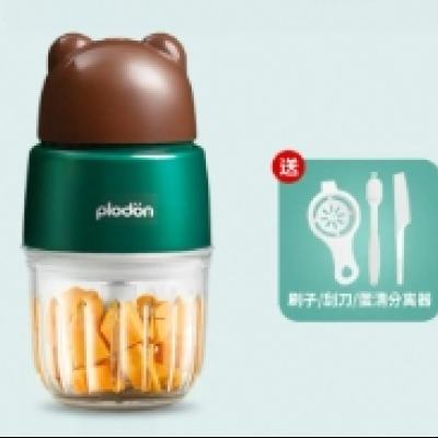 PLUS会员：浦利顿(PLODON)婴儿辅食机 熊熊 单杯单刀 8叶刀头 67.96元（需领券）