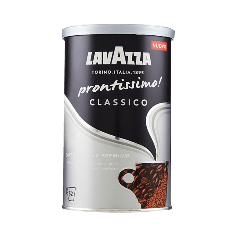 LAVAZZA 拉瓦萨 意式lavazza拉瓦萨冻干速溶咖啡粉罐装95g冲饮即溶白咖啡 54.15元