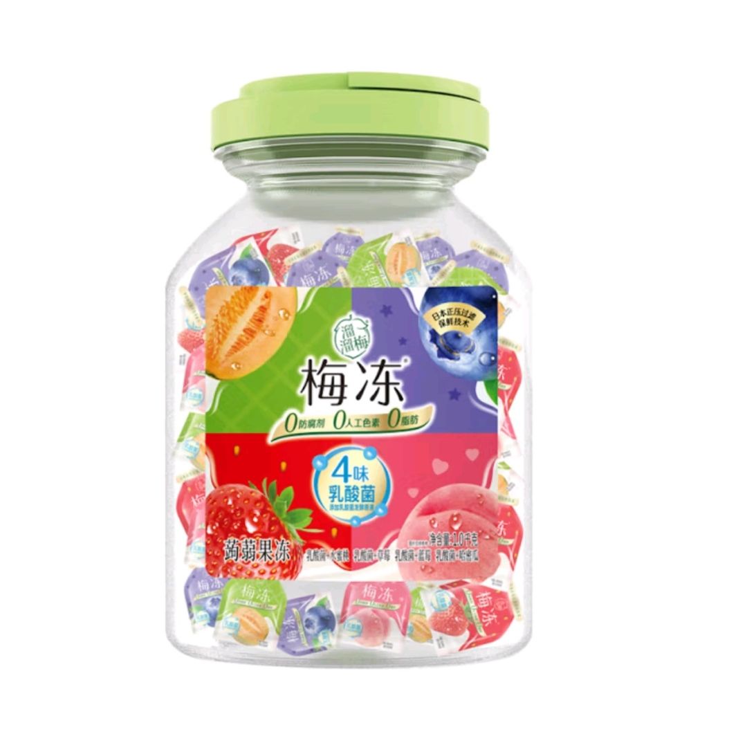 溜溜梅 乳酸菌冻冻桶 1000g（买一送一） 14.95元（需买1件，需用券）