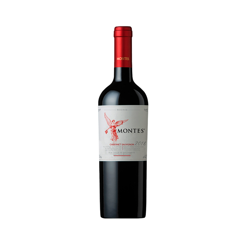 MONTES 蒙特斯 科尔查瓜谷赤霞珠干型红葡萄酒 2018年 750ml 73.95元（需买2件，