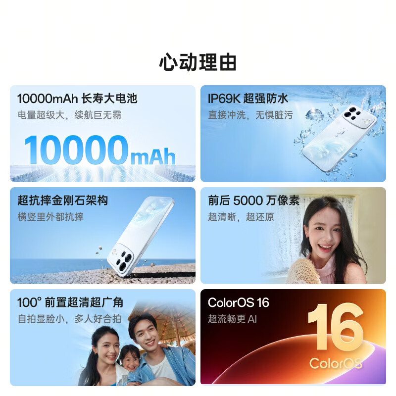OPPO A7 Pro Max 12GB+512GB 万级大电池 七年耐用 防水抗摔长续航5G智能手机 新品 2