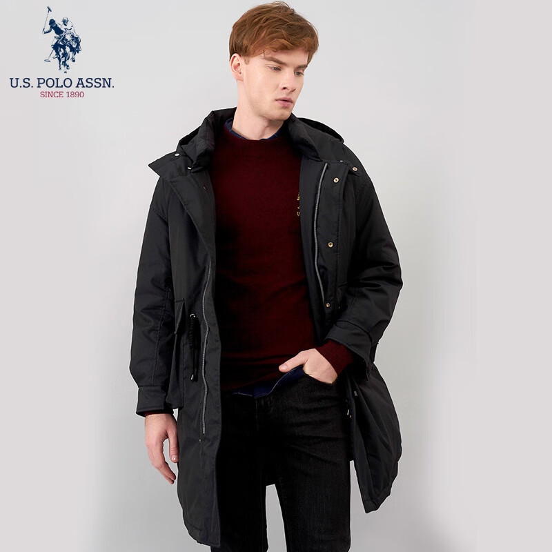 U.S. POLO ASSN. 羽绒服 7014 M、165 59元(需领券)