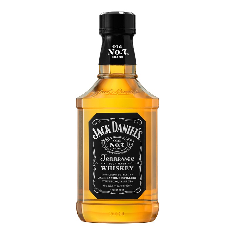 杰克丹尼 Jack Daniel's）洋酒 美国田纳西州 威士忌 进口洋酒 200ml 57.82元