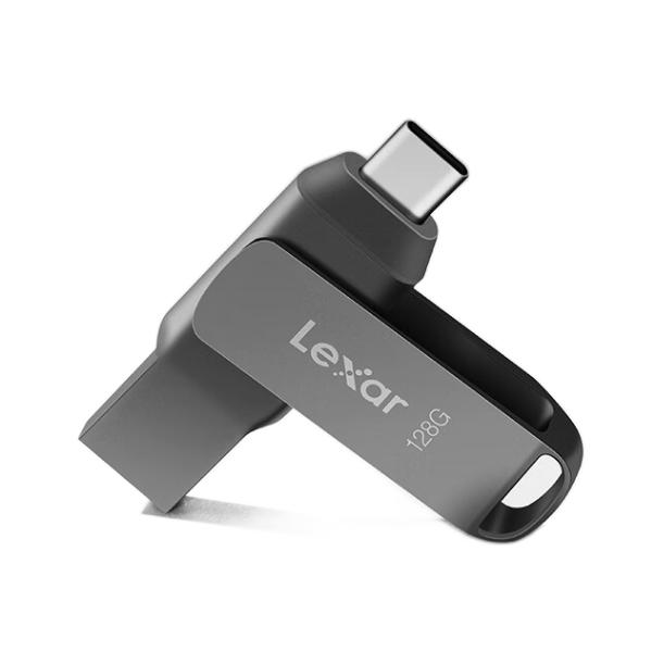 Lexar 雷克沙 D400 USB3.1U盘 128GB Type-C 59.9元（需用券）