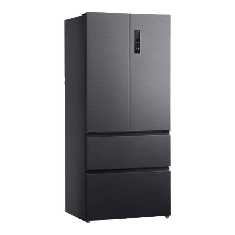 预售、PLUS会员：TCL 539升T9法式四门超薄零嵌入式冰箱 R539T9-DQ 冰岩灰 3718.41
