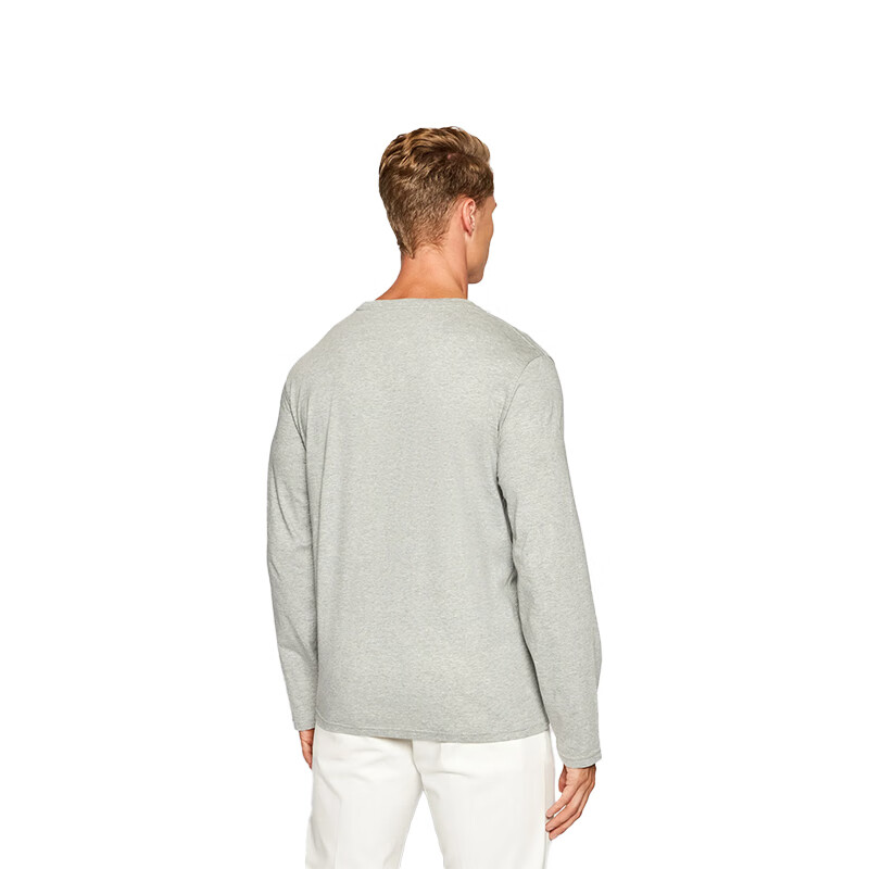 RALPH LAUREN 男士秋冬打底长袖舒适T恤714844759 003灰色 XL 389元（需用券）