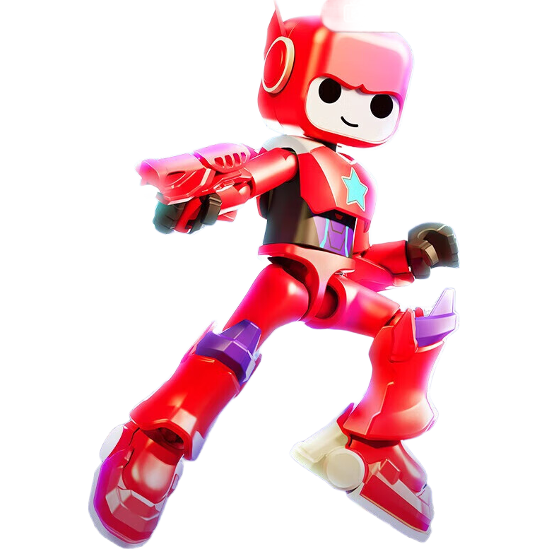 布鲁可积木 人 潮玩拼装模型无限能量之战神奇版 01-布布 6.9元