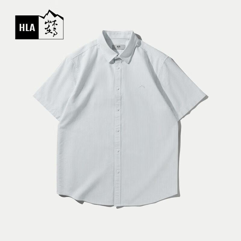 HLA 海澜之家 男士牛津纺衬衣 24山不在高系列 108元（需用券）