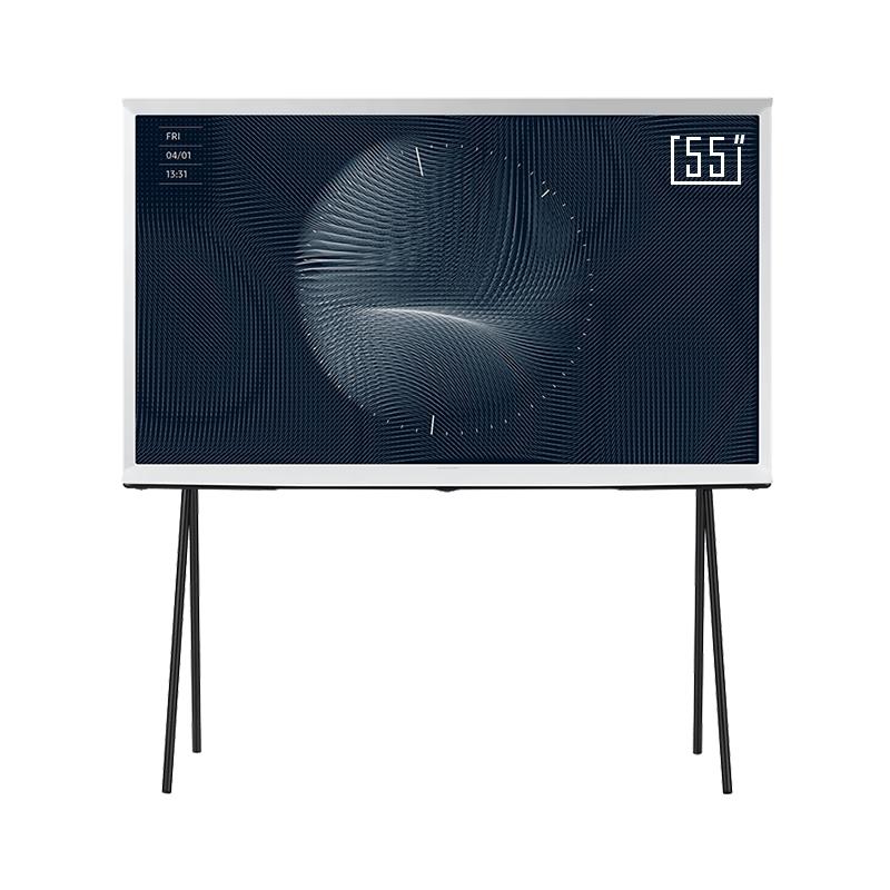 需首购: 三星（SAMSUNG）43LS01C 43英寸 Serif画境艺术电视 超薄4K哑光屏显 QLED量