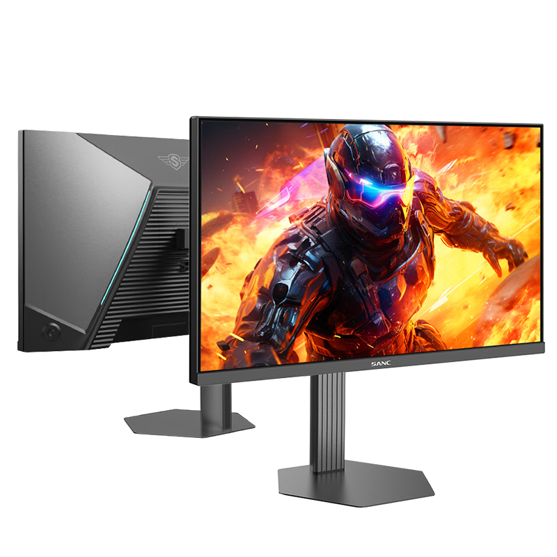 政府补贴：SANC D5 24.5英寸400Hz FastIPS电竞显示器 HDR400nit 升降旋转 硬件低蓝光