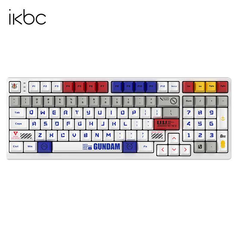 ikbc Z98 高达 有线机械键盘 红轴 141.07元（需凑单）