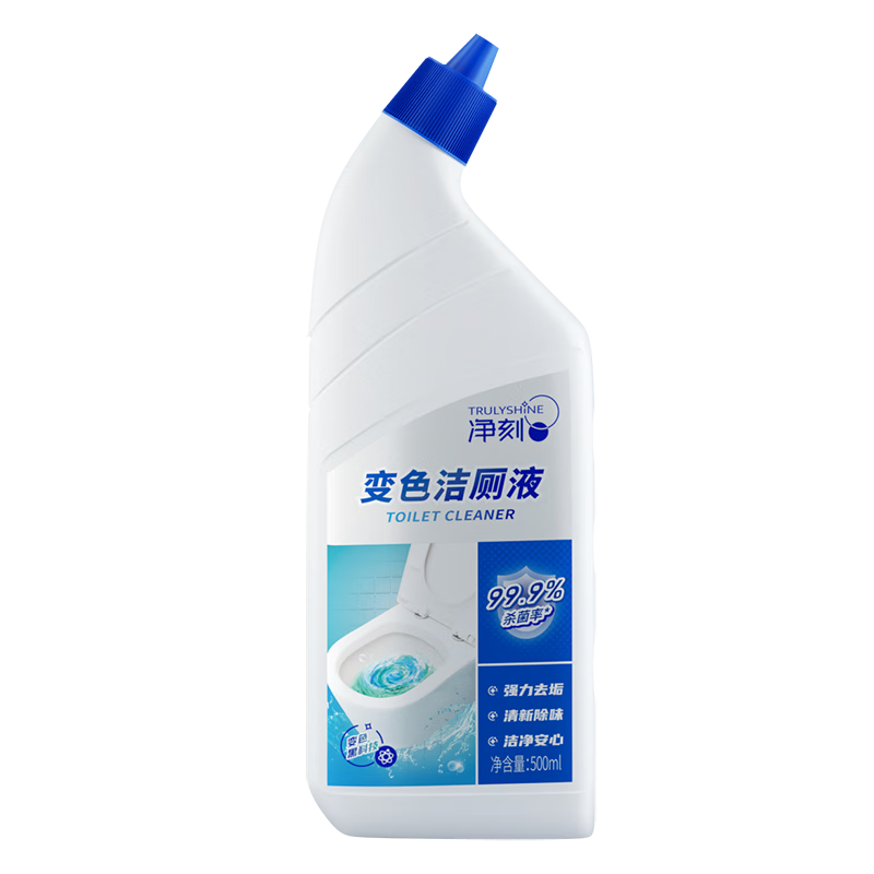 PLUS会员：净刻 洁厕灵马桶清洁剂 500ml? 4.85元