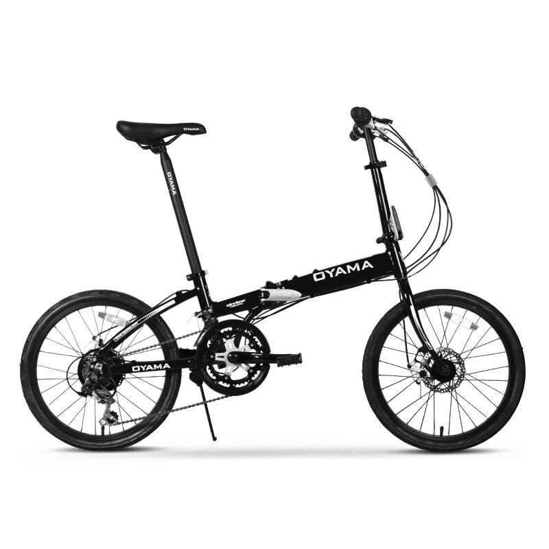 OYAMA 欧亚马 天际M500 折叠自行车 黑色 20英寸 12速 1684元（需用券）