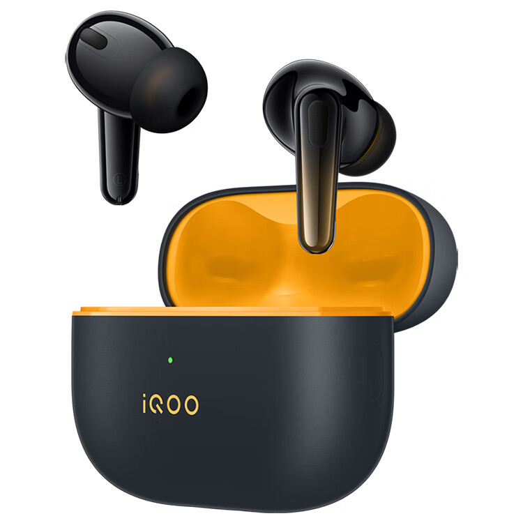 iQOO TWS 2 入耳式真无线动圈主动降噪蓝牙耳机 幻影黄 399元