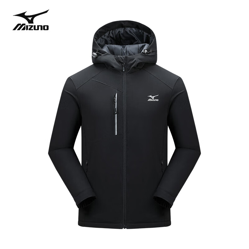 美津浓 户外防风情侣装风衣外套 男女款 199元