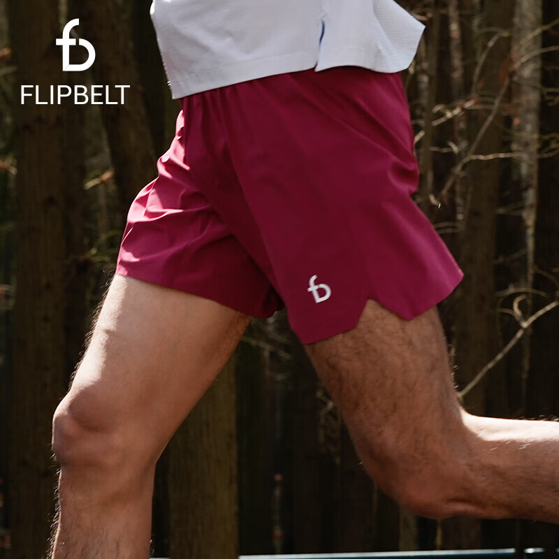Flipbelt 空气裤2.0 男夏季速干腰包运动跑步短裤 5英寸 ￥269