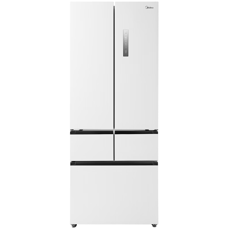 38节、PLUS会员：Midea 美的 M60系列 MR-450WUFPZE 风冷多门冰箱 428L 流苏白 3689.72