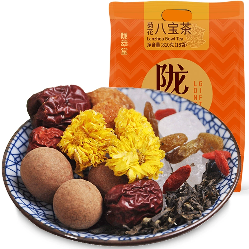 陇萃堂 菊花八宝三泡台茶18袋/810g 券后17.8元