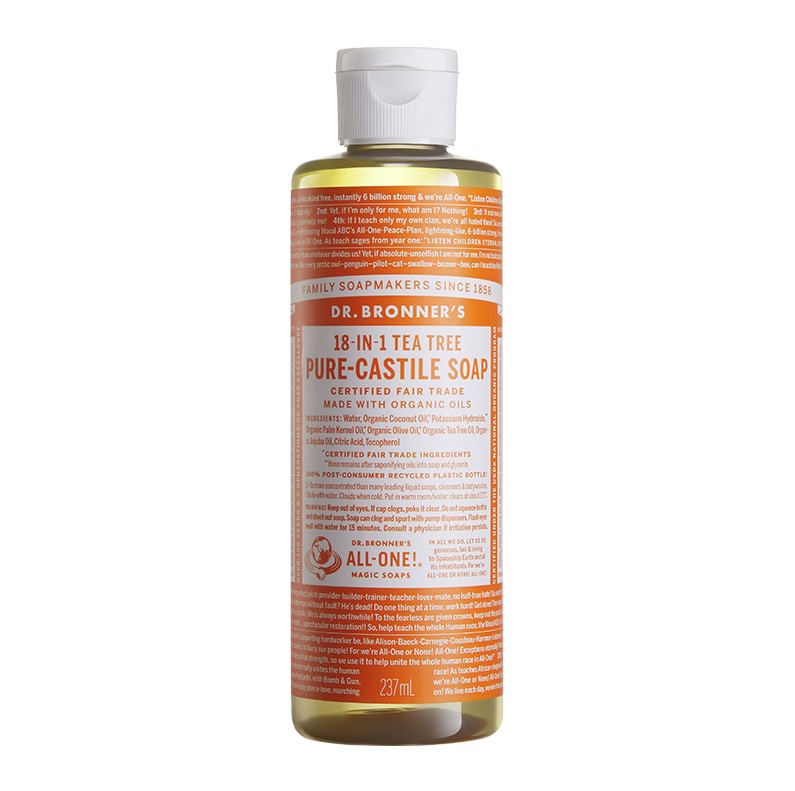 DR.BRONNER'S 布罗纳博士植物精油沐浴露 茶树香型237ml 17.45元（需买2件，需用