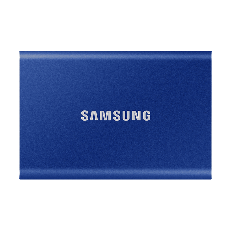 PLUS会员：SAMSUNG 三星 2TB Type-c USB 3.2 移动固态硬盘PSSD T7蓝色 金属机身 984.06