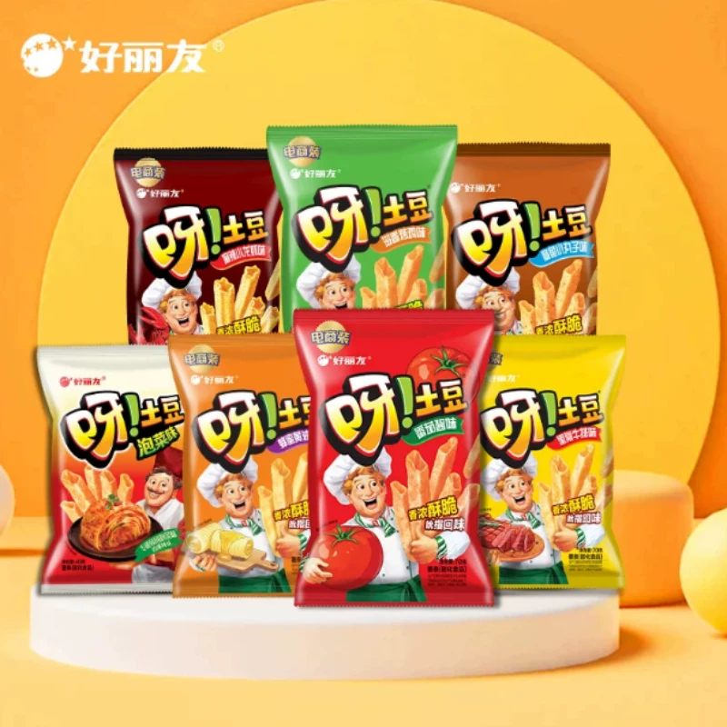 好丽友 呀！土豆 薯条 番茄酱味 70g 10.45元 - 线报酷