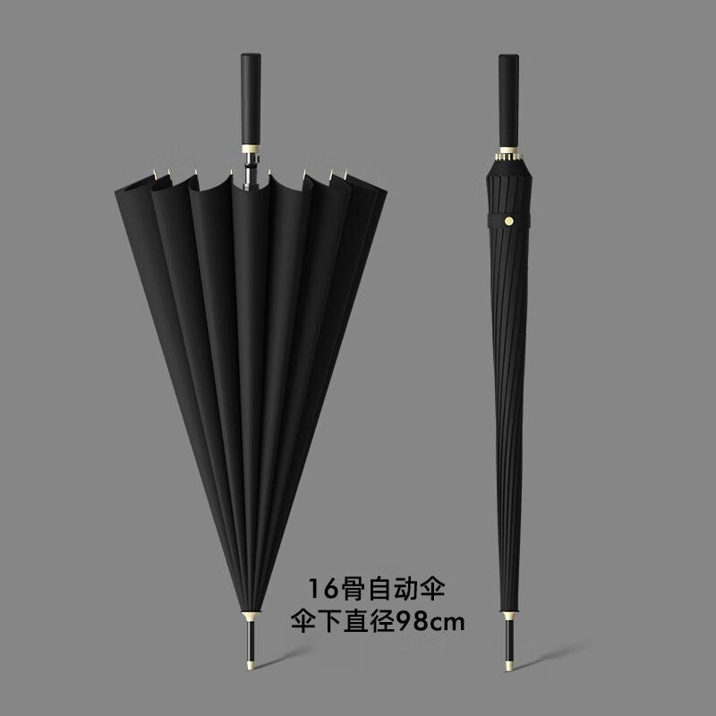 阳丞 直杆长柄 自动雨伞 16骨-22寸 24.9元（需用券）
