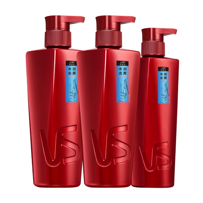 沙宣 洗发水水润去屑500g*2+修护水养400g+水润去屑200*3