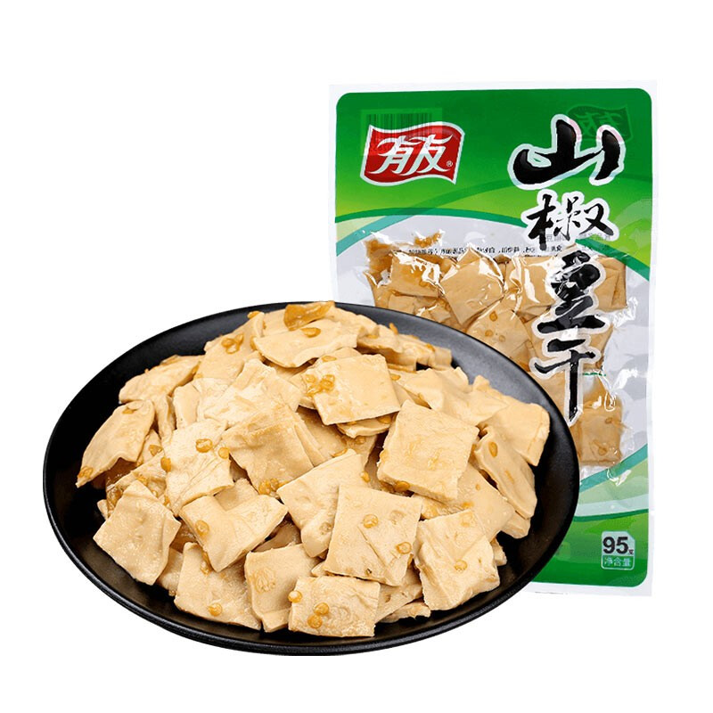 YUYU 有友 山椒豆干 95g 15元