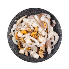 美加佳 海鲜什锦1kg（内分2袋装）虾仁鱿鱼扇贝贻贝 生鲜海鲜水产 68.5元