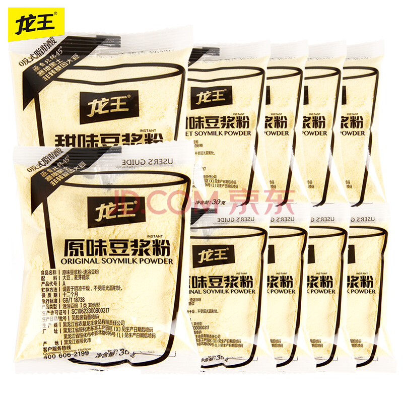龙王豆浆粉420g（约14包） ￥15