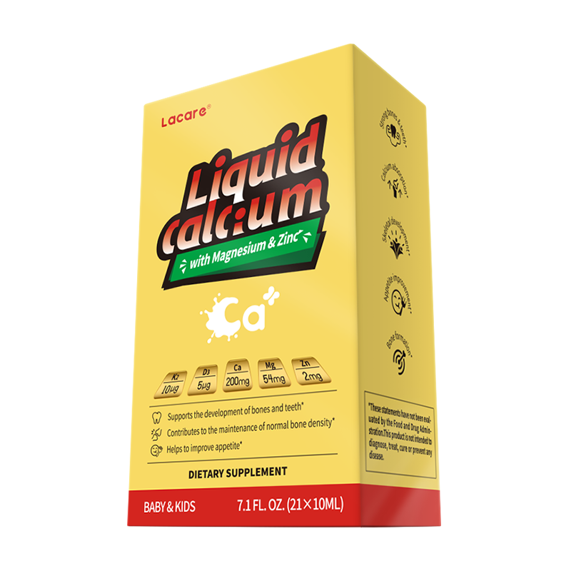 20日20点开始、限1000件：Lacare乐佳善优钙镁锌儿童液体钙含维生素 钙镁锌D3K2