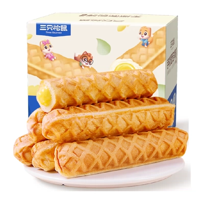 三只松鼠 手撕面包棒 奶酪味 480g 新西兰进口乳粉 11.14元+1.79元淘金币
