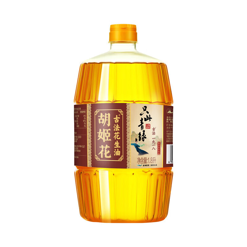 胡姬花 古法一九一八 花生油 1.8l 52.