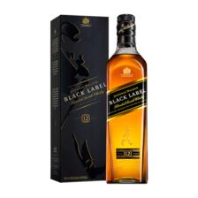 尊尼获加（JOHNNIE WALKER）黑方黑牌 调和型威士忌 700ml 进口洋酒 138.6元