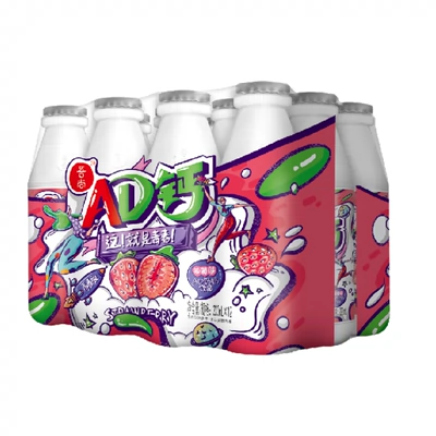 88VIP：唔尚 草莓AD钙奶饮料 220ml×12瓶 16.05元包邮(双重优惠后)