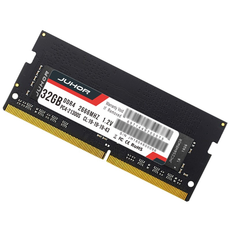 JUHOR 玖合 DDR4 2666MHz 笔记本内存 普条 32GB 273.53元（需用券）